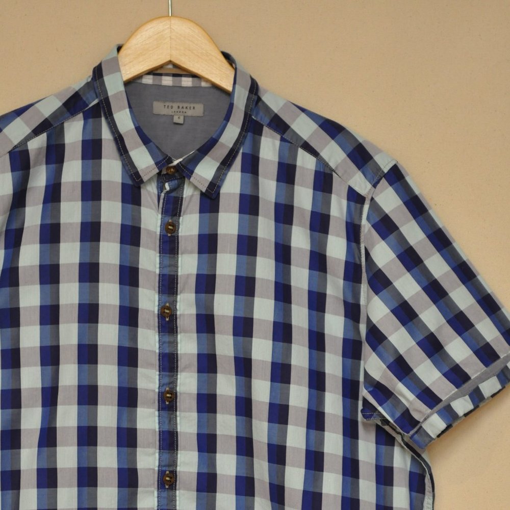 Ted Baker London AppleStrudel SS Button Down 6/XXL